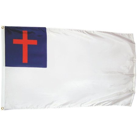 TERRAZA 3 x 5 ft. Garden Flag - Christian TE2521152
